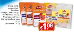 Bolama Nobre económico fiambre/chourião promoção