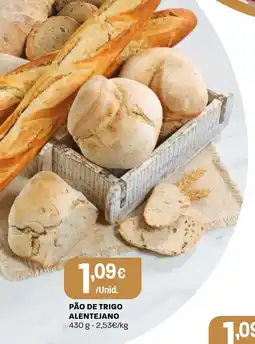 Intermarché Pão de trigo alentejano promoção