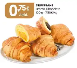 Intermarché Croissant Creme, Chocolate promoção