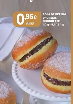 Intermarché Bola de berlim c/ creme chocolate promoção
