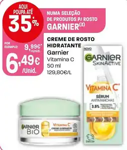 Intermarché creme de rosto hidratante garnier vitamina c promoção