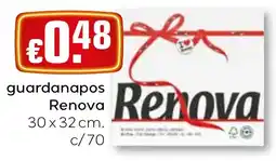 Bolama guardanapos renova promoção