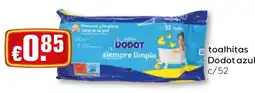 Bolama toalhitas dodot azul promoção
