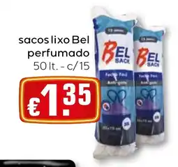 Bolama sacos lixo bel perfumado promoção