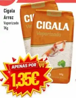 Belita Cigala arroz vaporizado promoção