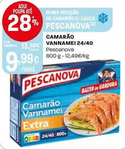 Intermarché Camarão Vannamei Extra Pescanova promoção
