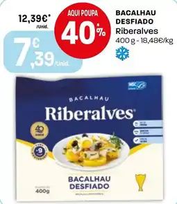 Intermarché Bacalhau desfiado riberalves promoção