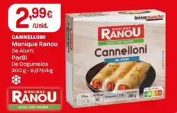 Intermarché Cannelloni monique ranou de atum promoção