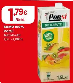 Intermarché PorSi Tutti-Frutti promoção