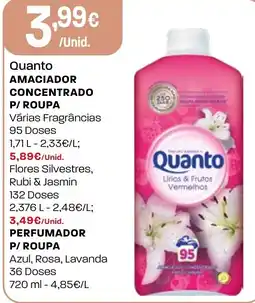 Intermarché Quanto amaciador concentrado p/ roupa promoção