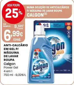 Intermarché anti-calcário em gel p/ máquina de lavar roupa calgon promoção