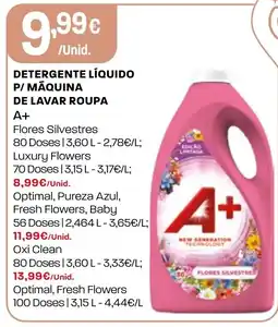 Intermarché Detergente líquido p/ máquina de lavar roupa a+ promoção
