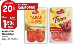 Intermarché Chouriço campo frio fatias promoção