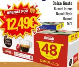 Belita Dolce Gusto Buondi Intens Napoli Style Buondi promoção