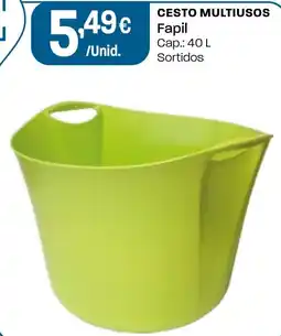 Intermarché cesto multiusos fapil promoção