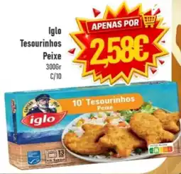 Belita Iglo tesourinhos peixe promoção