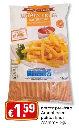 Bolama batata pré-frita amanhecer palitos finos promoção