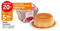 Intermarché Pudim Fabridoce Leite Condensado promoção