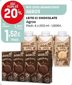 Intermarché Leite c/ chocolate agros promoção
