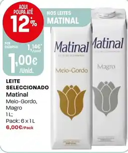 Intermarché Leite seleccionado matinal promoção