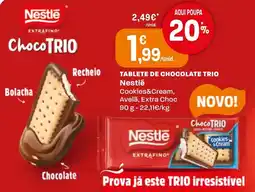 Intermarché Nestlé ChocoTRIO promoção