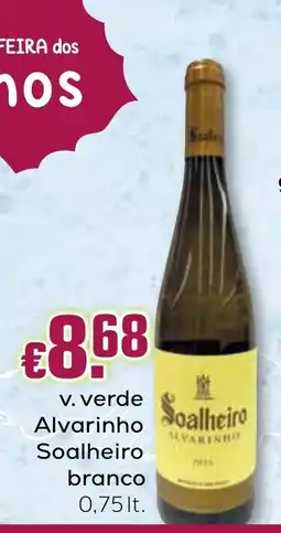 Bolama Soalheiro branco promoção