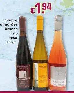 Bolama v. verde uimarães branco tinto rosé promoção