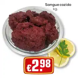 Bolama Sangue cozido promoção