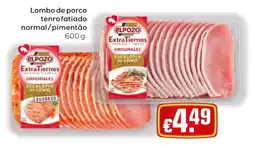 Bolama elpozo lombo de porco tenro fatiado promoção