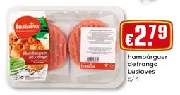 Bolama hambúrguer de frango lusiaves promoção