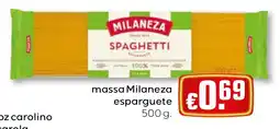 Bolama massa milaneza esparguete promoção
