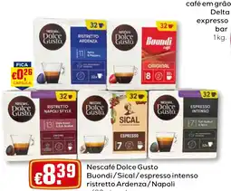 Bolama Nescafé Dolce Gusto Buondi/Sical/espresso intenso ristretto Ardenza/Napoli promoção