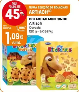 Intermarché Bolachas mini dinos artiach promoção
