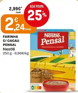 Intermarché Farinha c/ cacau pensal nestlé promoção