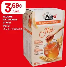Intermarché Flocos de cereais c/ mel porSi promoção