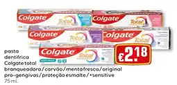 Bolama pasta dentífrica colgate total promoção