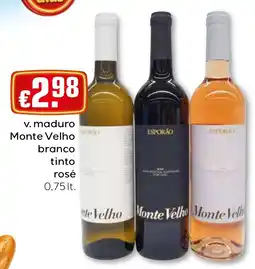 Bolama v. maduro monte velho branco tinto rosé promoção