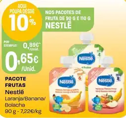 Intermarché Pacote frutas Nestlé promoção