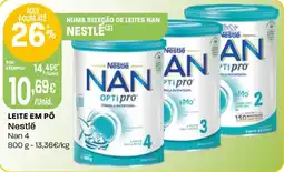 Intermarché Leite em pó Nestlé Nan 4 promoção