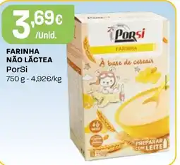 Intermarché Farinha não láctea PorSi promoção