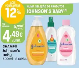 Intermarché Champô Johnson's Baby promoção