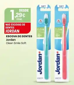 Intermarché escova de dentes jordan clean smile soft promoção