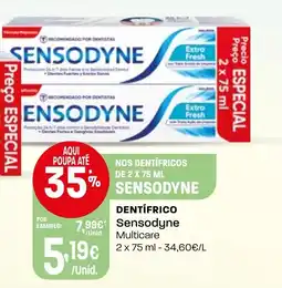 Intermarché Dentífrico Sensodyne Multicare promoção
