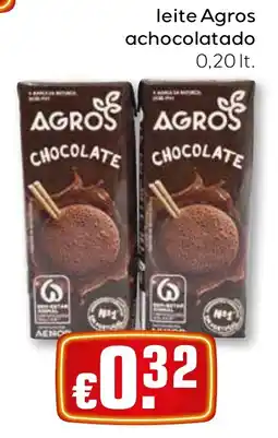 Bolama leite agros achocolatado promoção