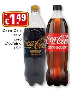 Bolama Coca-Cola zero zero s/cafeína promoção