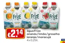 Bolama água frize ananás/limão/groselha laranja/maracujá promoção