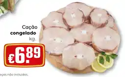 Bolama Cação congelado promoção