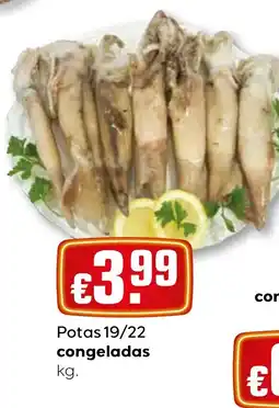 Bolama Potas 19/22 congeladas promoção