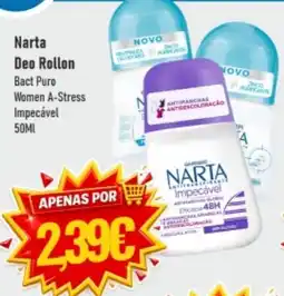 Belita Narta Deo Rollon Bact Puro Women A-Stress Impecável promoção