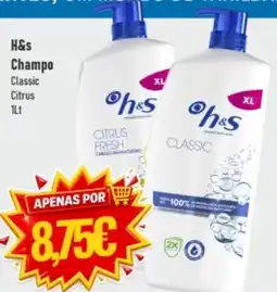 Belita H&s Champo Classic Citrus promoção